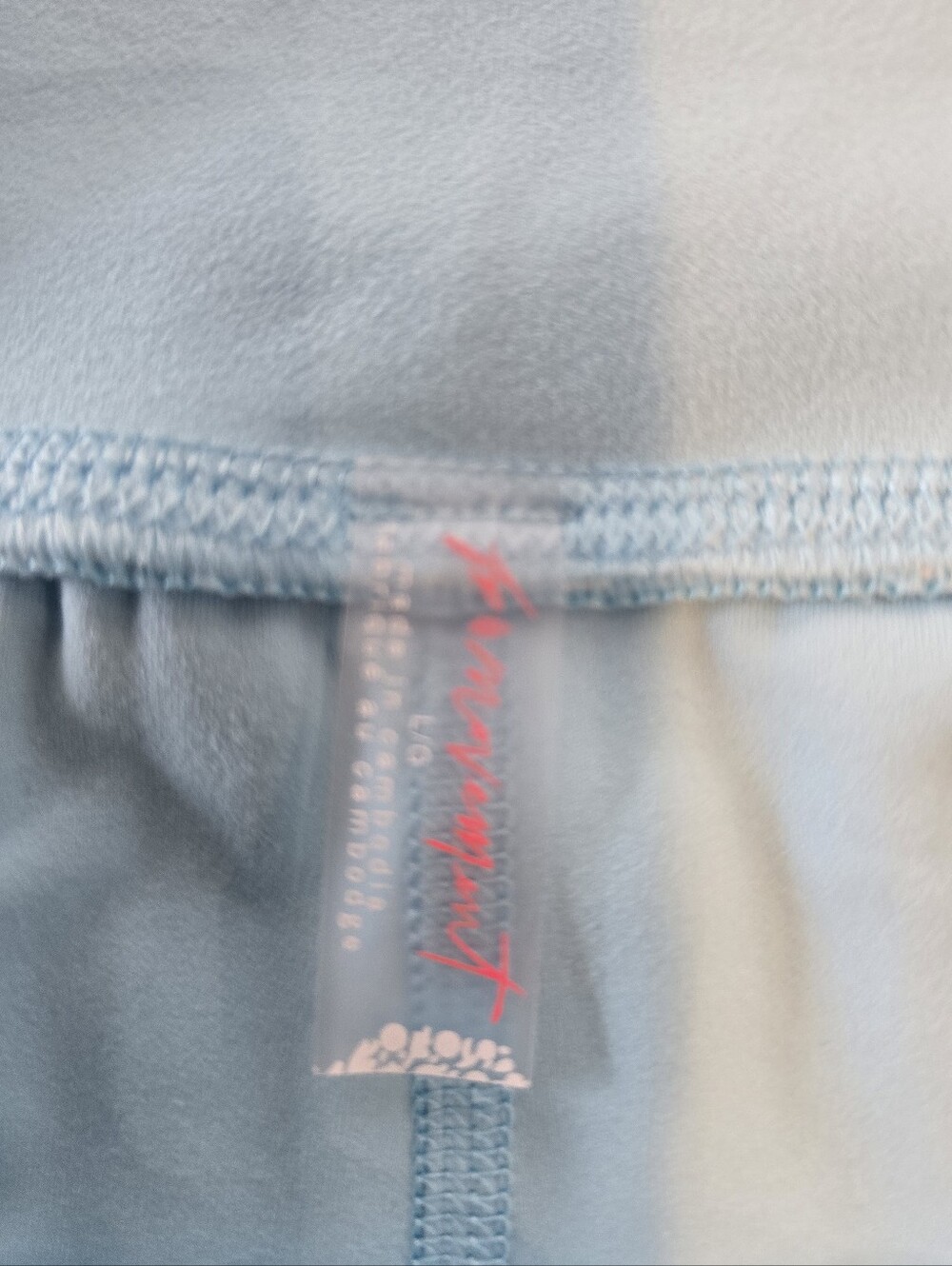 Free People Movement Santorini Blue Athletic Skort L - Picture 5 of 7